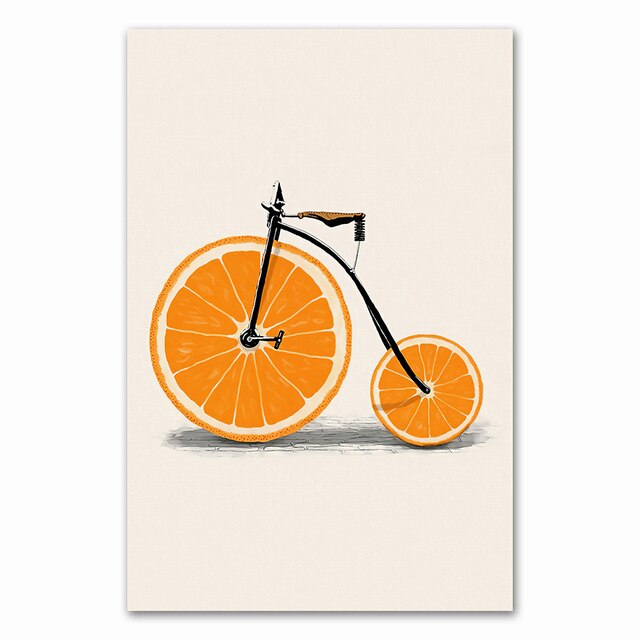 Orange bike